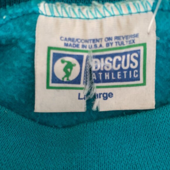 Discus Athletic The Poconos 90s 80s Vintage Crewneck Sweater - Picture 4 of 5